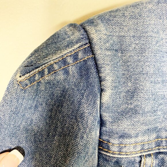 Calvin Klein Denim Jean Jacket Size MedIum 1980s 1990s - Picture 5 of 12